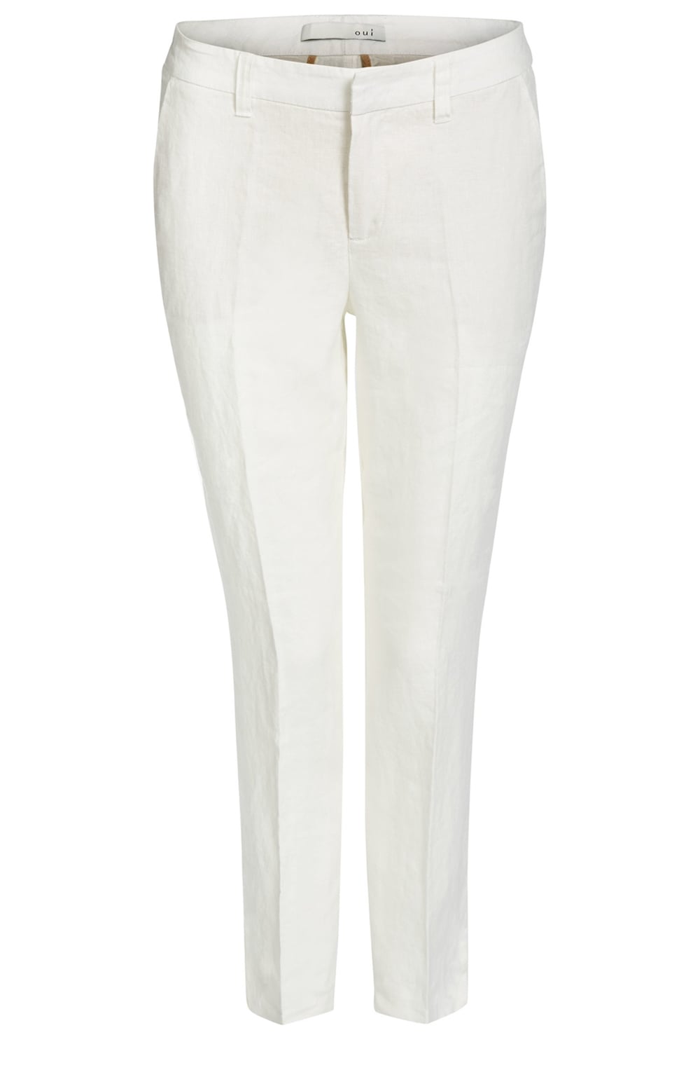 Off White Linen Trousers