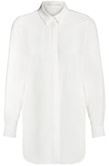 Off White Long Line Blouse