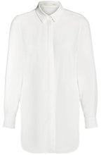 Off White Long Line Blouse