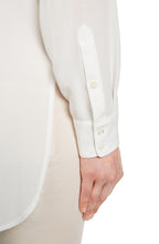 Off White Long Line Blouse