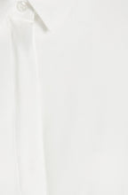 Off White Long Line Blouse