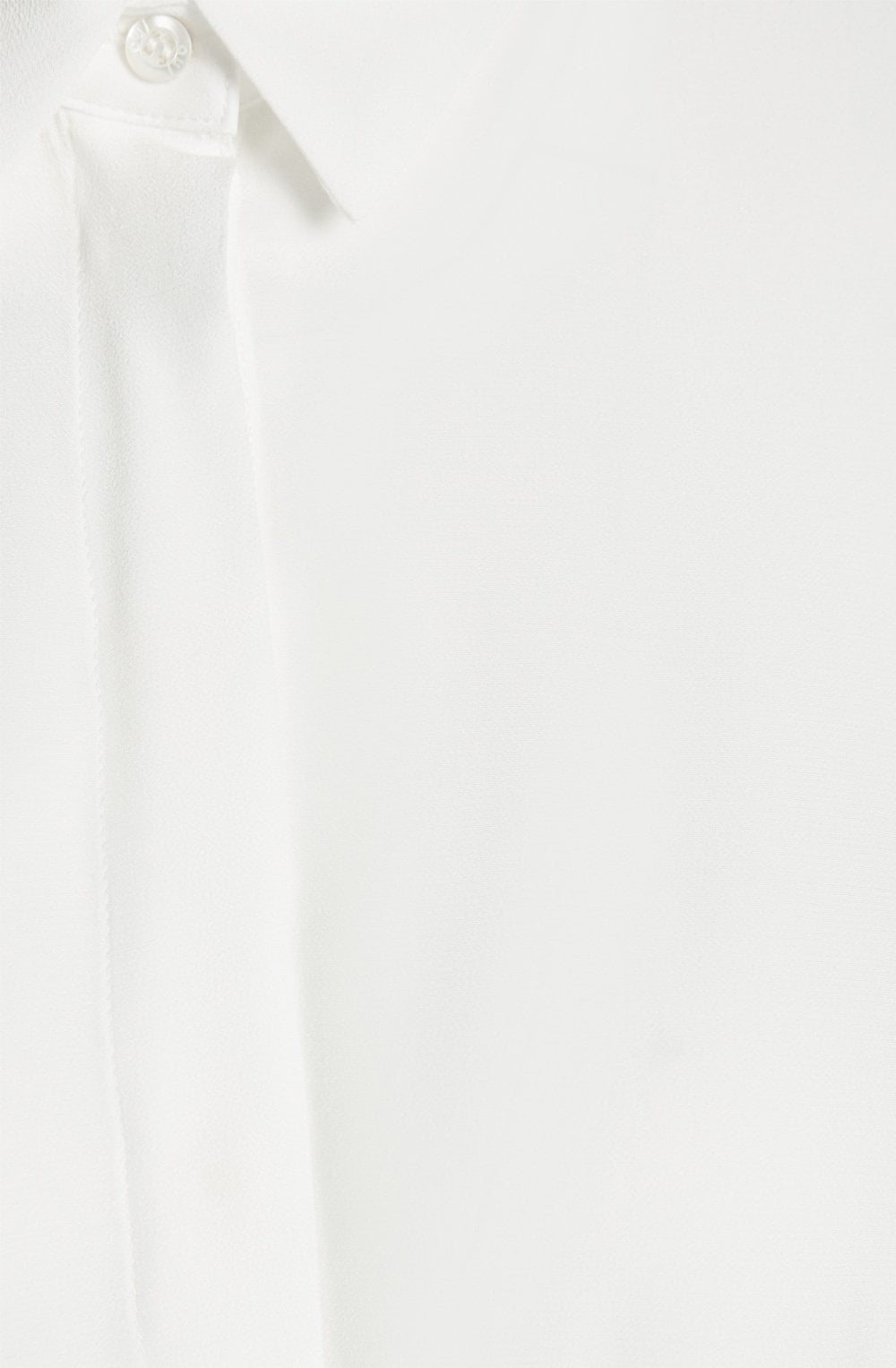 Off White Long Line Blouse