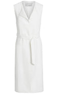 Off White Long Line Waistcoat