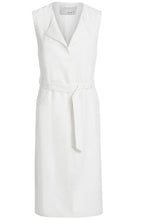Off White Long Line Waistcoat