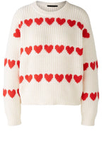 Off White Love Heart Jumper