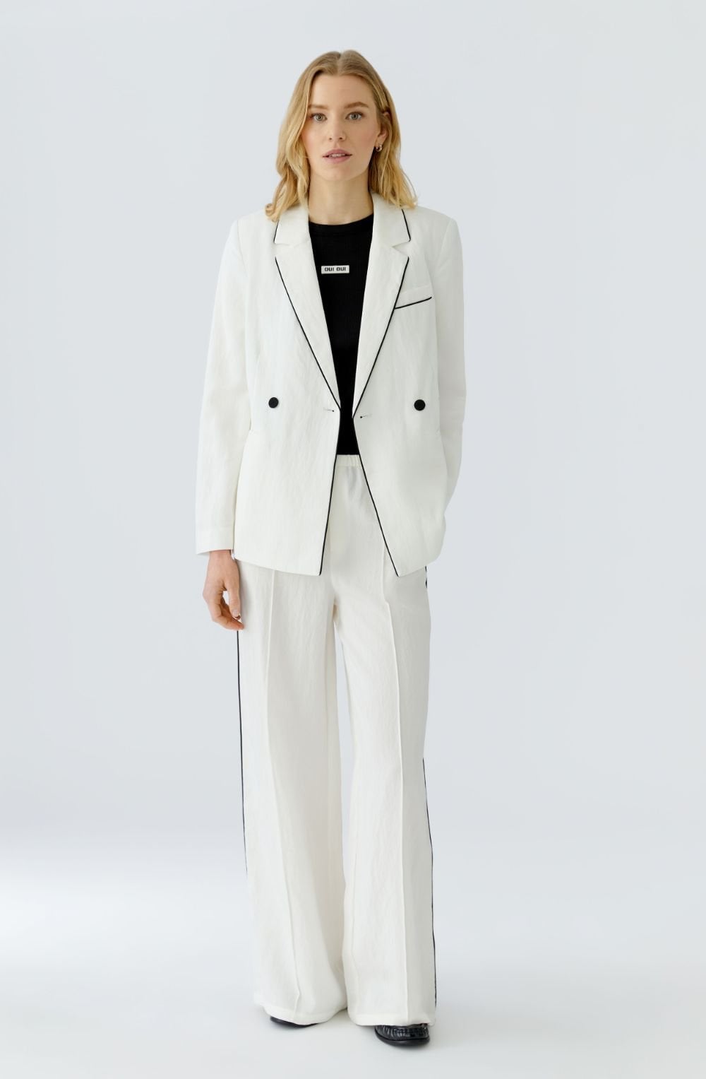 Off White Marlene Wide Leg Trousers