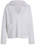 Off White Melange Jumper