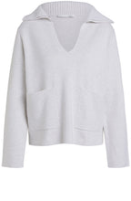 Off White Melange Jumper