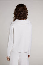 Off White Melange Jumper