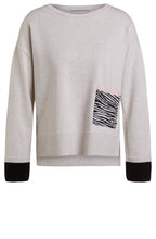 Off White Melange Jumper