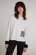 Off White Melange Jumper