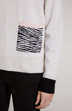 Off White Melange Jumper