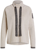 Off White Melange Jumper