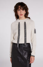 Off White Melange Jumper