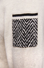 Off White Melange Jumper