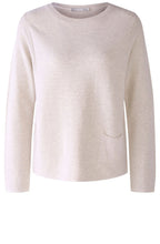 Off White Melange Keiko Jumper
