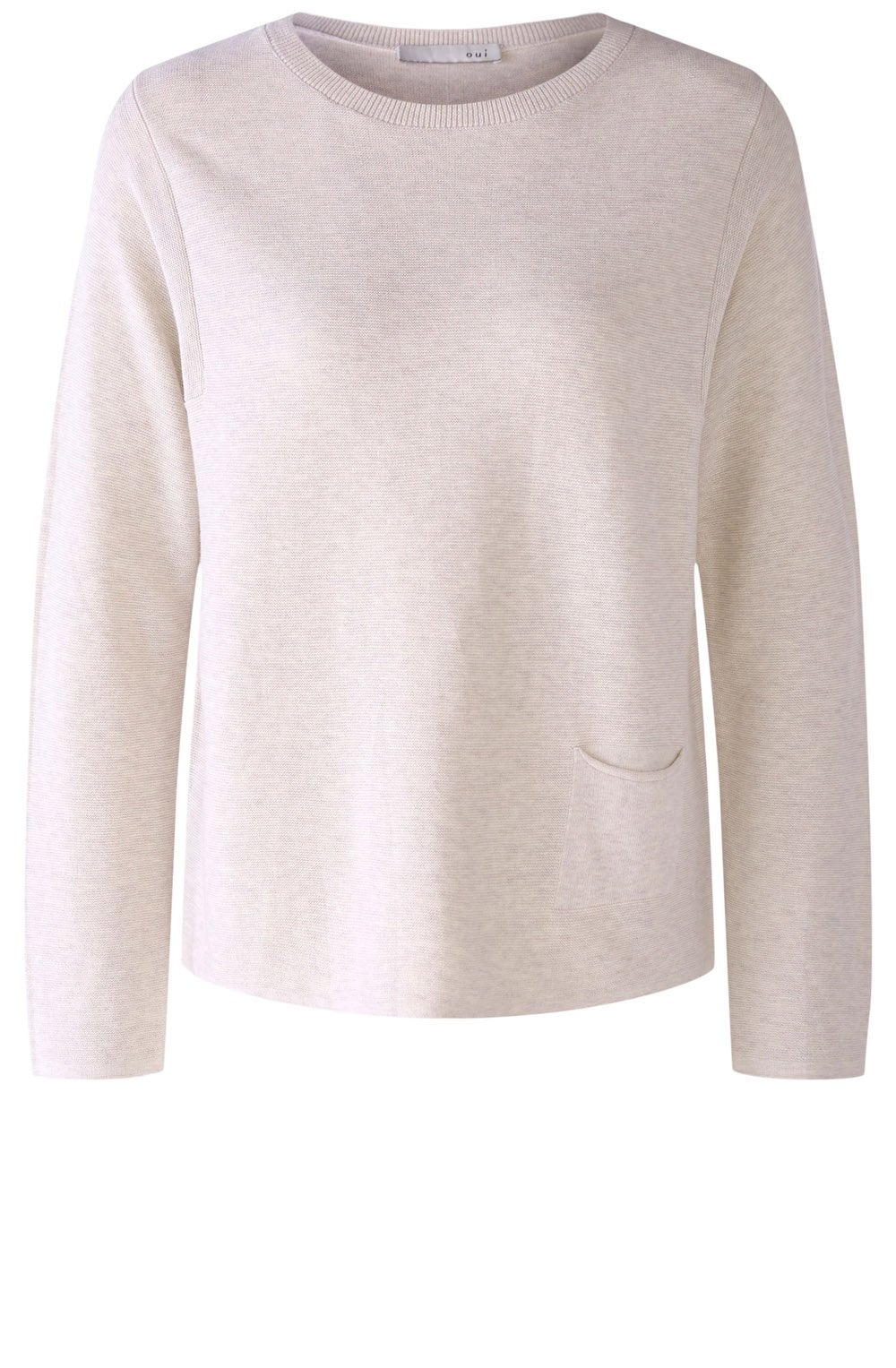 Off White Melange Keiko Jumper