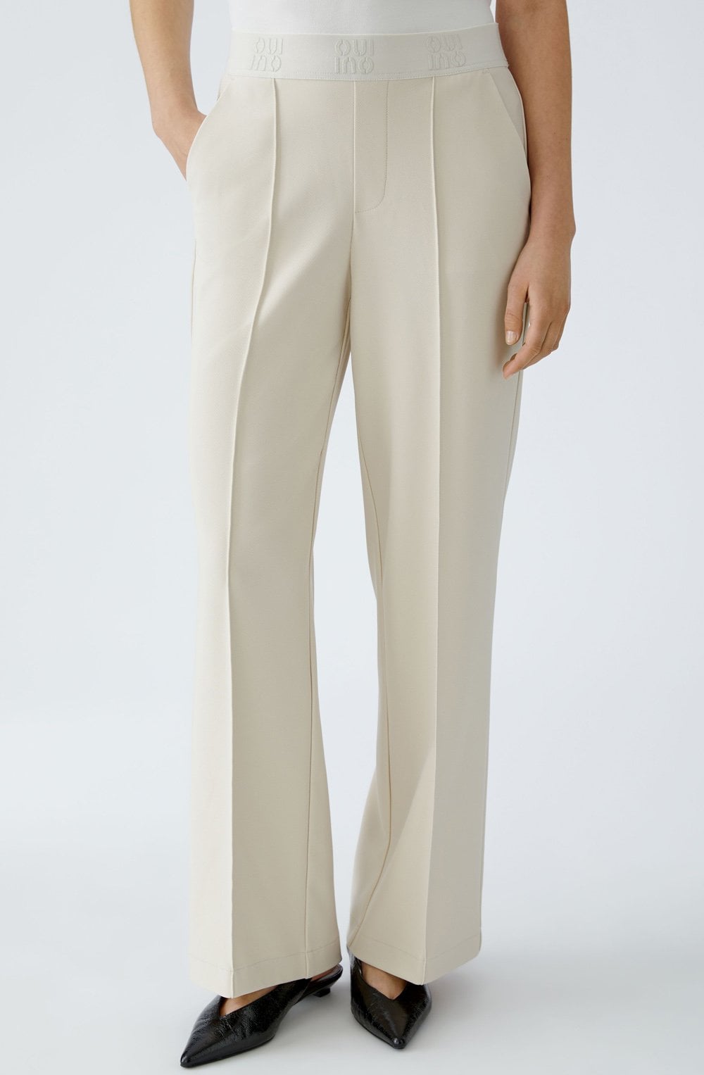 Off White Palazzo Trousers