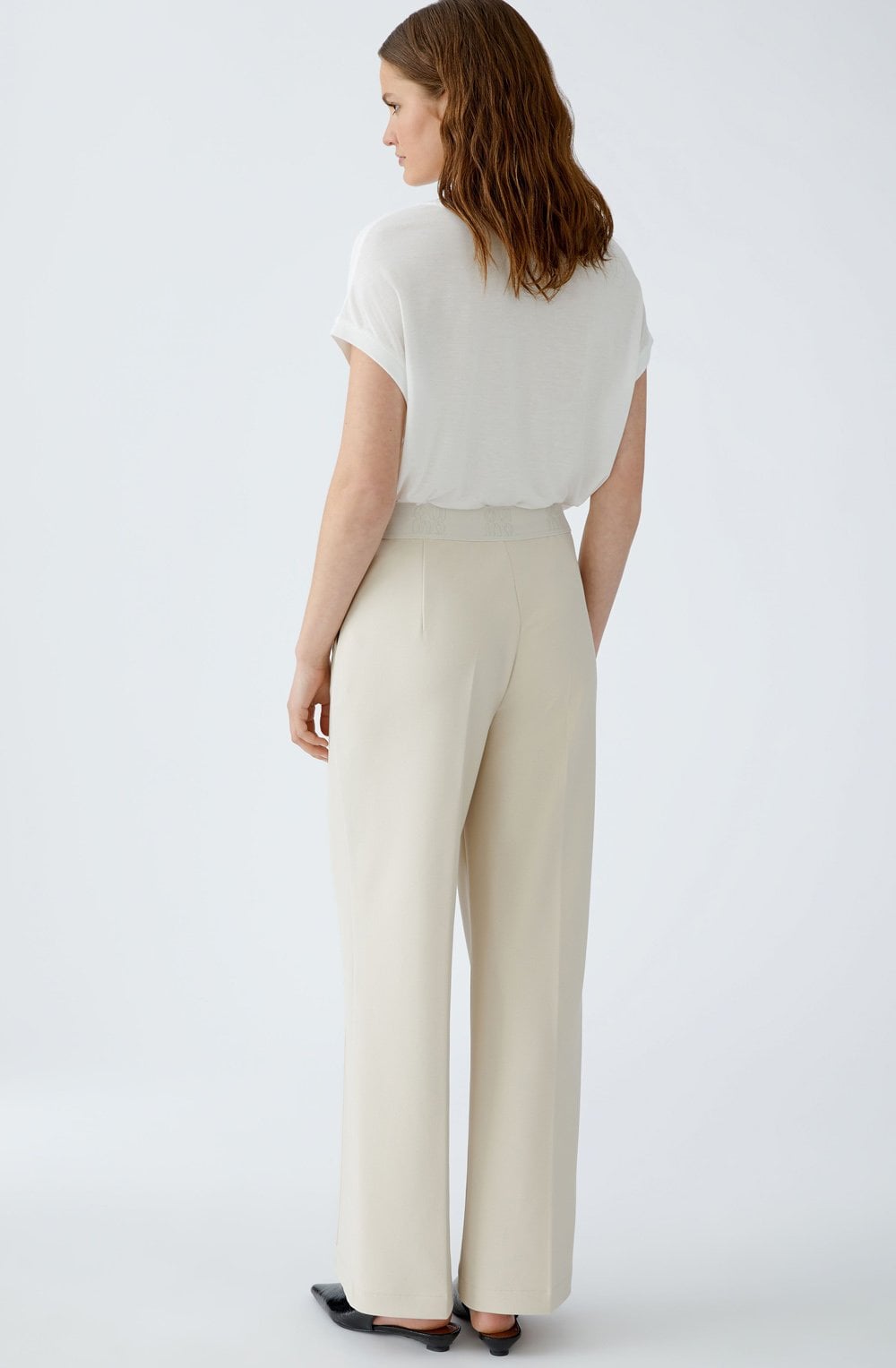 Off White Palazzo Trousers