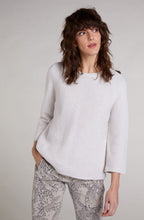 Off White Ribbed Knit Jumper