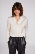 Off White Silky Blouse