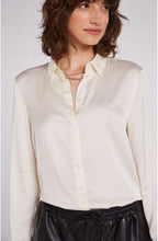 Off White Silky Blouse