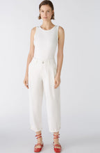 Off White Tapered Relaxed Trousers