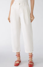 Off White Tapered Relaxed Trousers