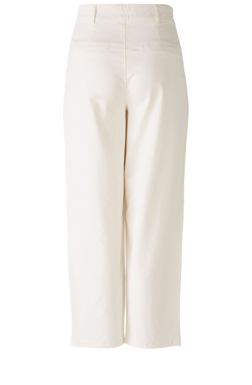 Off White Tapered Relaxed Trousers