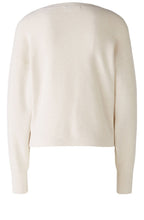 Off White Twisted Hem Sweater