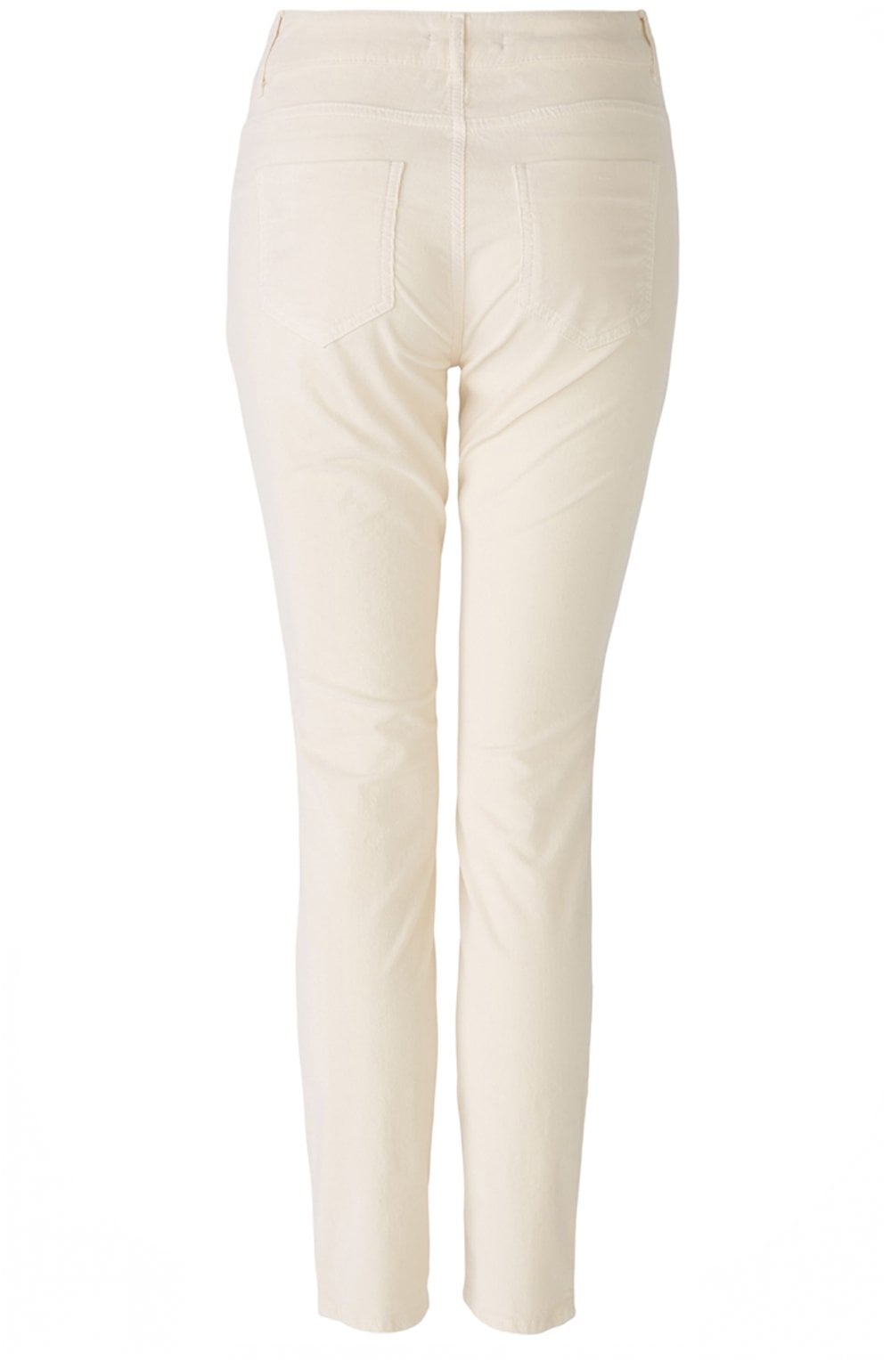 Off White Velvet Corduroy Baxtor Jeggings