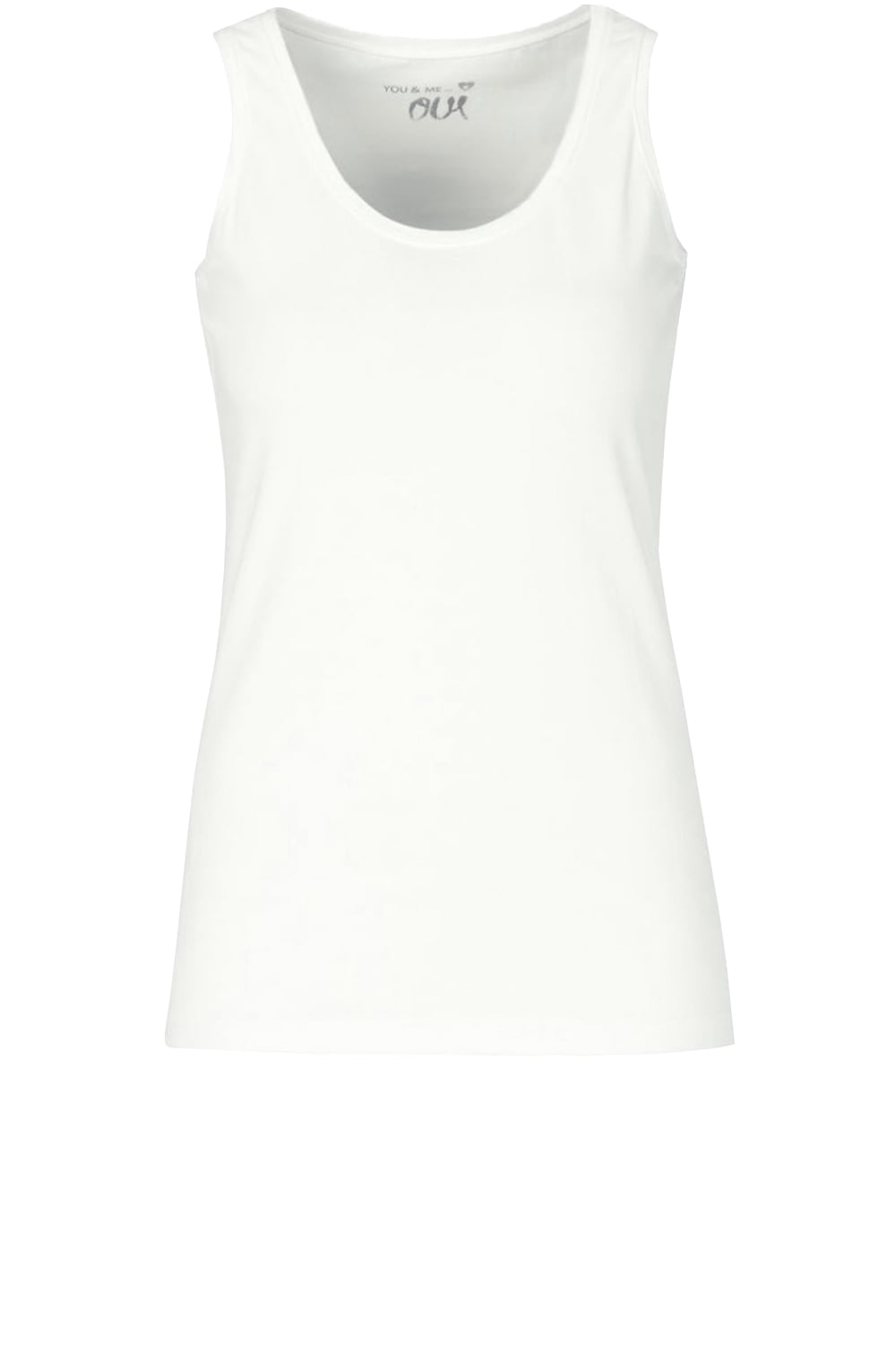 Off white vest top