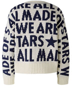 Off White We are All Made of Stars Iconic Yarn Mix Jumper