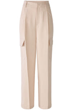 Off White Wide Leg Cargo Trousers