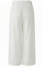 Off-White Wide Leg Cropped Trousers