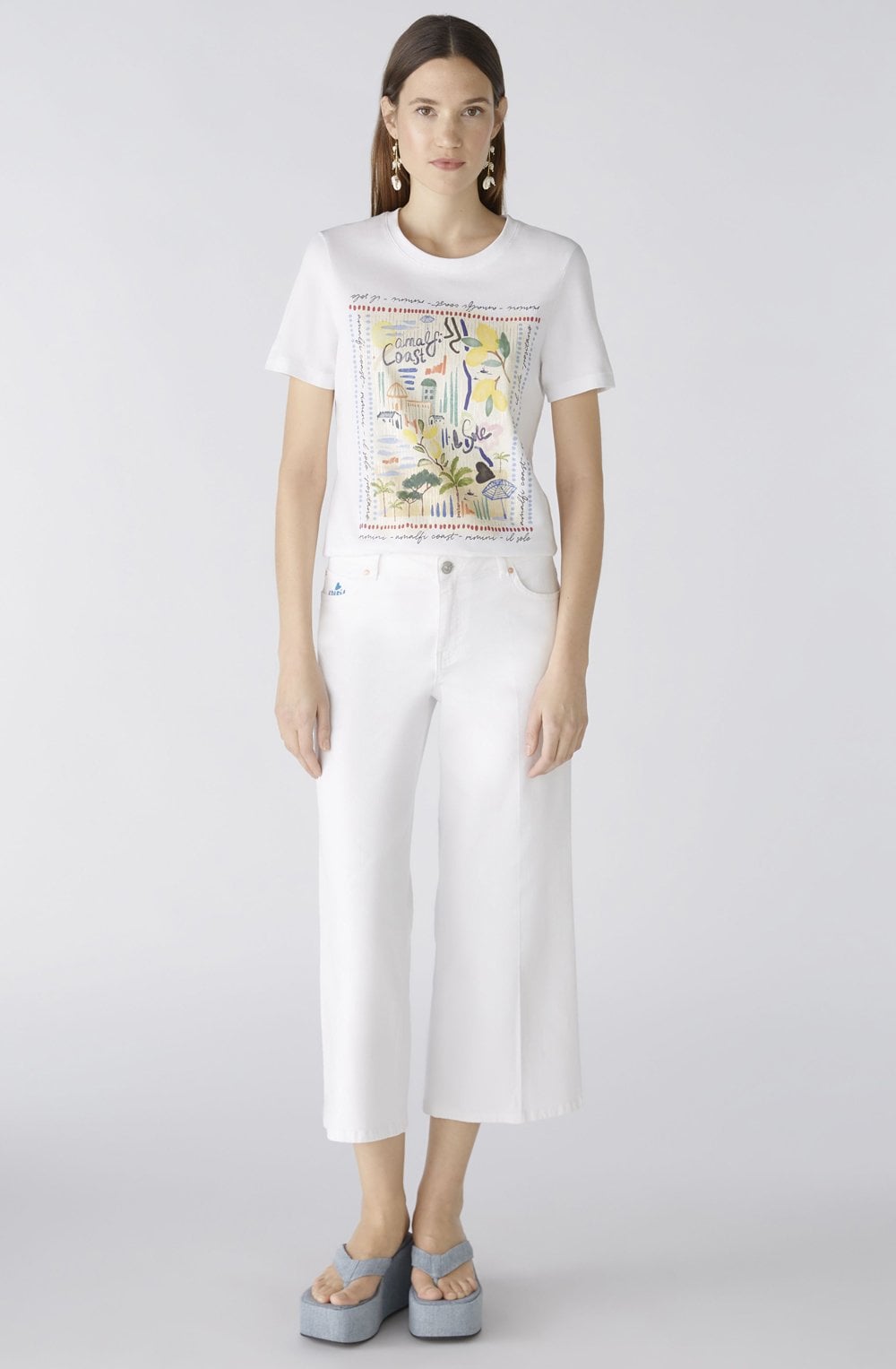 Optic White Amalfi Coast T Shirt