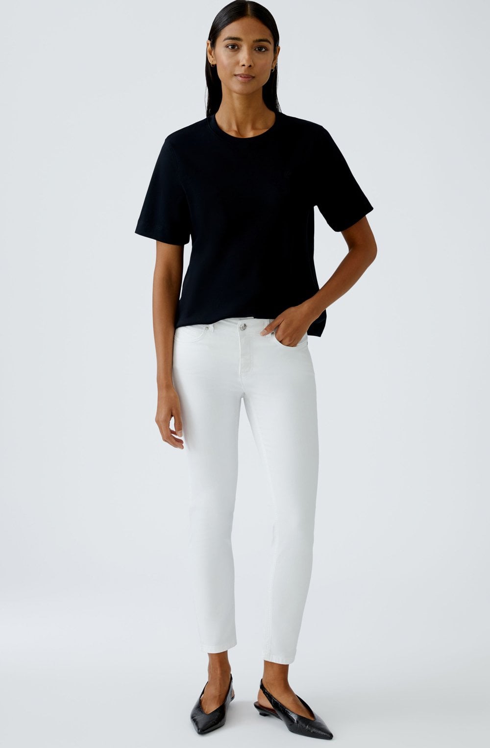 Optic White Baxtor Jeggings
