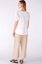 Optic White Broderie Anglaise T Shirt