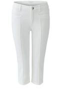 Optic White Capri Jeans