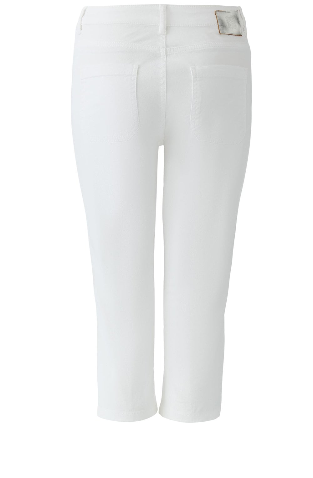 Optic White Capri Jeans