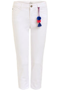 Optic White Cropped Jeans