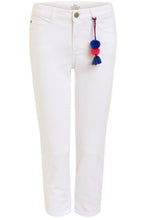 Optic White Cropped Jeans
