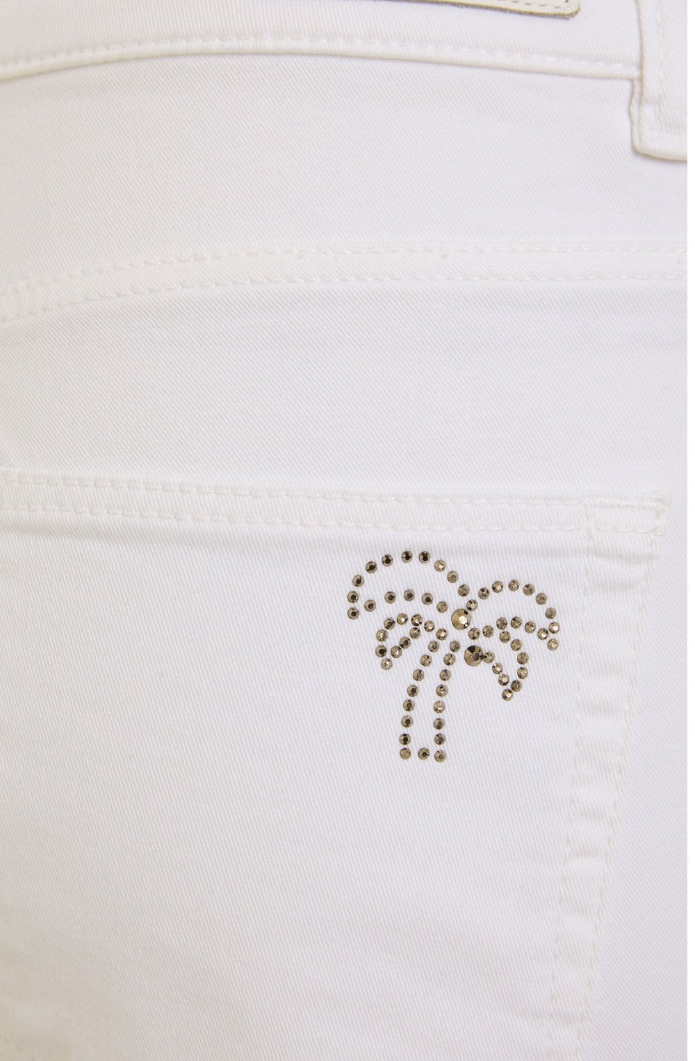 Optic White Cropped Jeans
