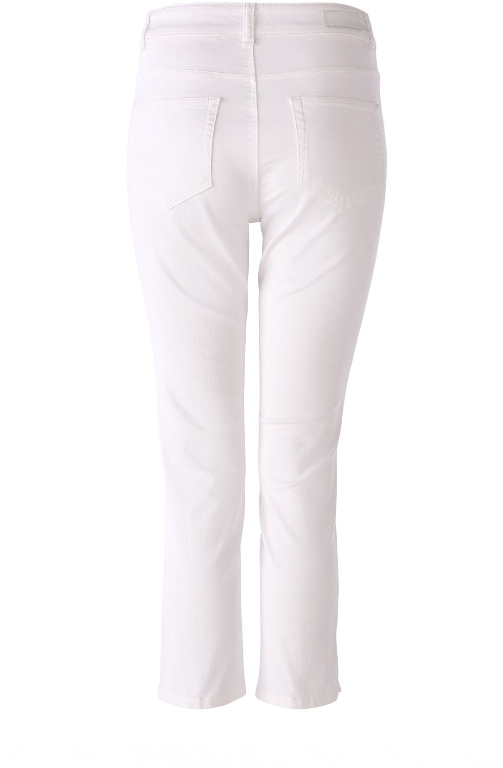 Optic White Cropped Skinny Jeans