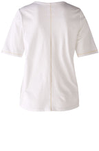 Optic White Floral and Diamante T Shirt