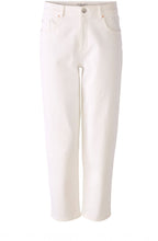 Optic White High Waist Mid Length Jeans