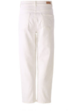 Optic White High Waist Mid Length Jeans