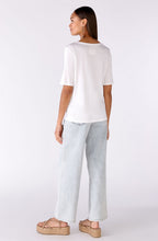 Optic White Into The Blue Diamante T Shirt