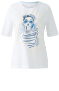 Optic White La Dolce Vita Gem Stone T Shirt