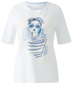Optic White La Dolce Vita Gem Stone T Shirt